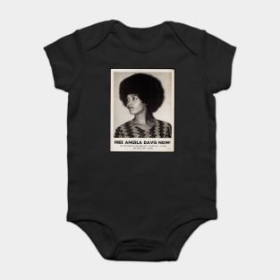 Free Angela Davis Baby Bodysuit